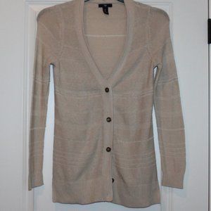 Gap Long Sleeved Cotton Cardigan Size Small
